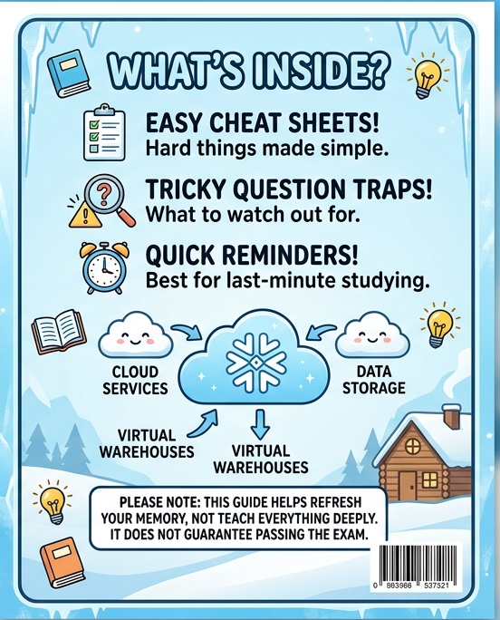 SnowPro Core Cram Guide: Fast-Track Exam Notes — image 1